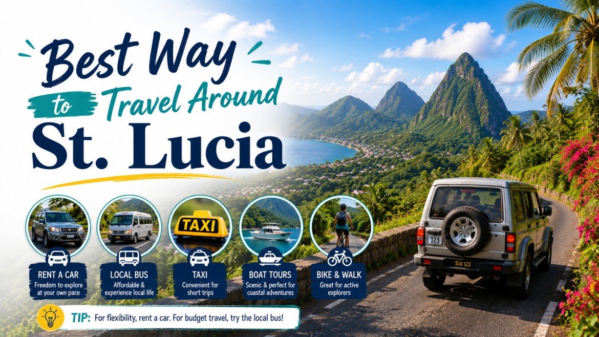 Best Way to Travel Around St. Lucia