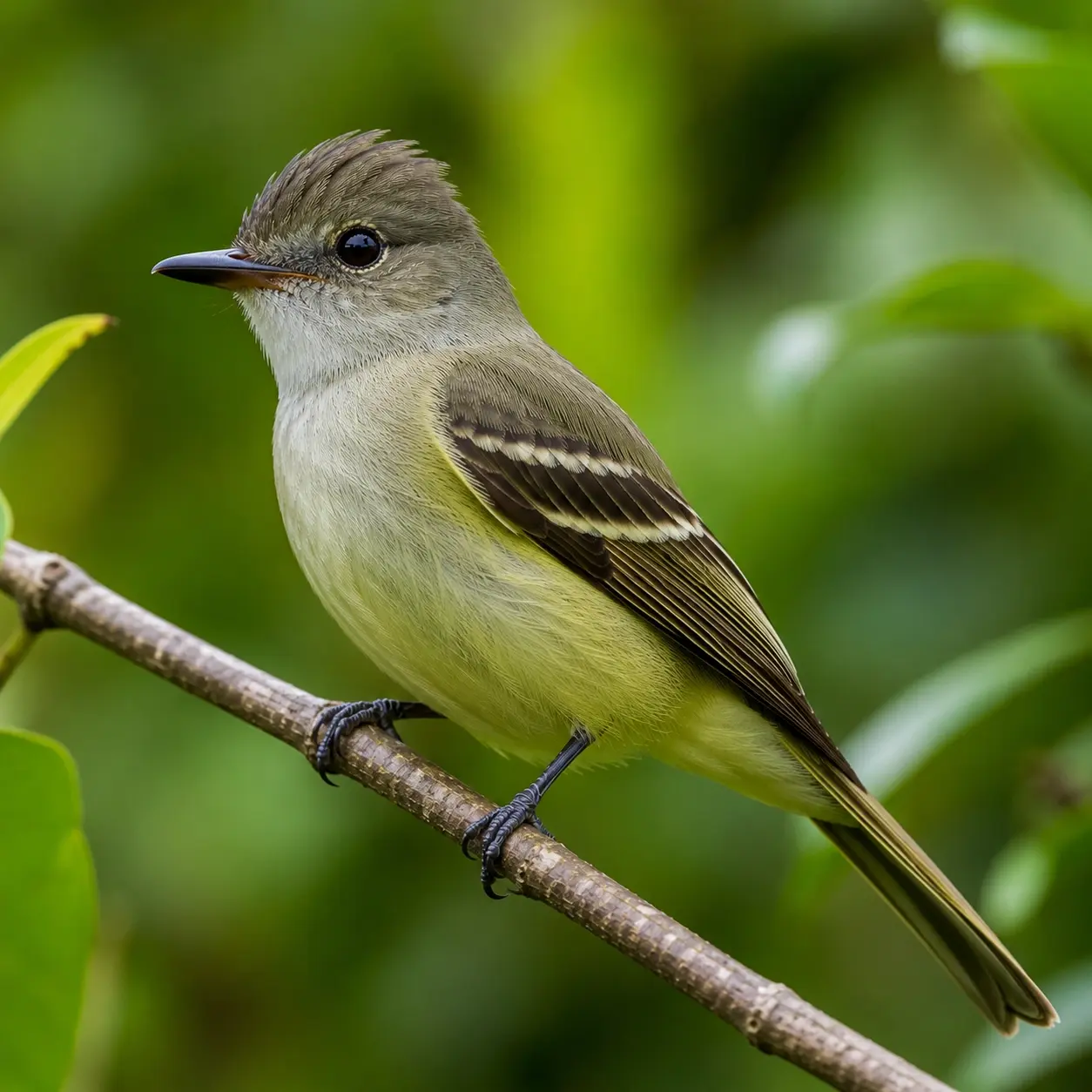 Caribbean Elaenia birding in St Lucia