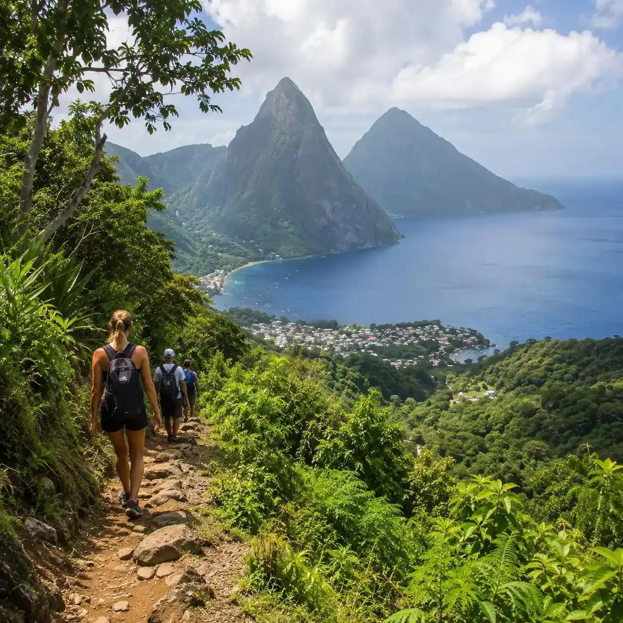 St Lucia transportation to hiking trails and rainforest tours
