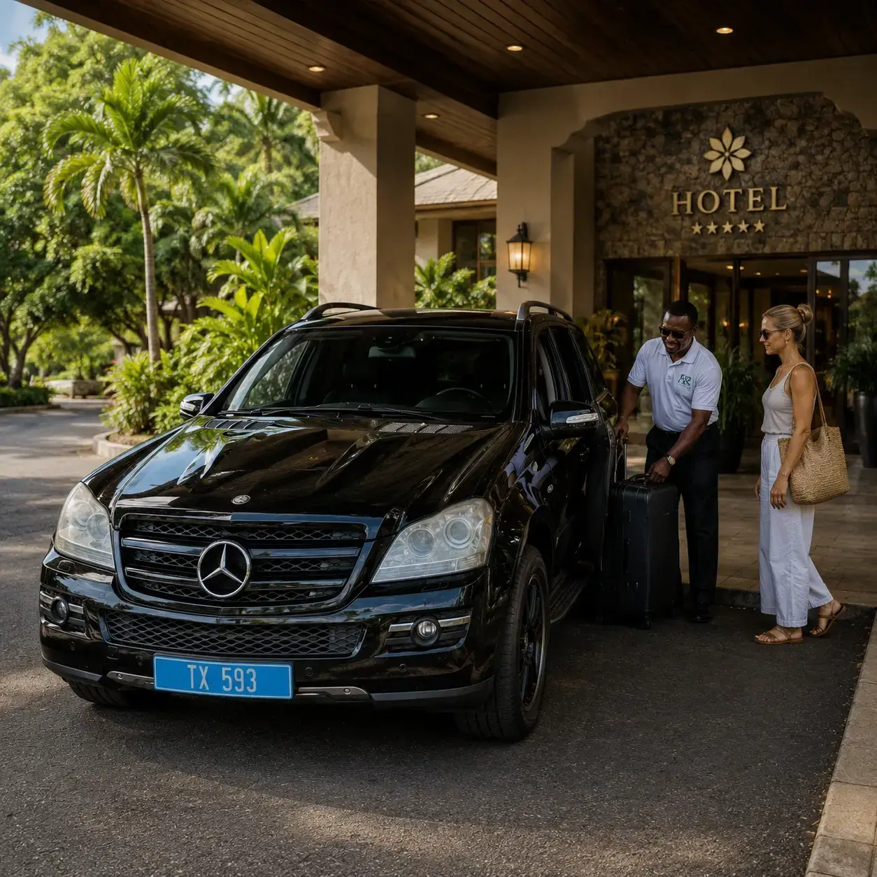 Hotel transfers and resort taxi in St Lucia