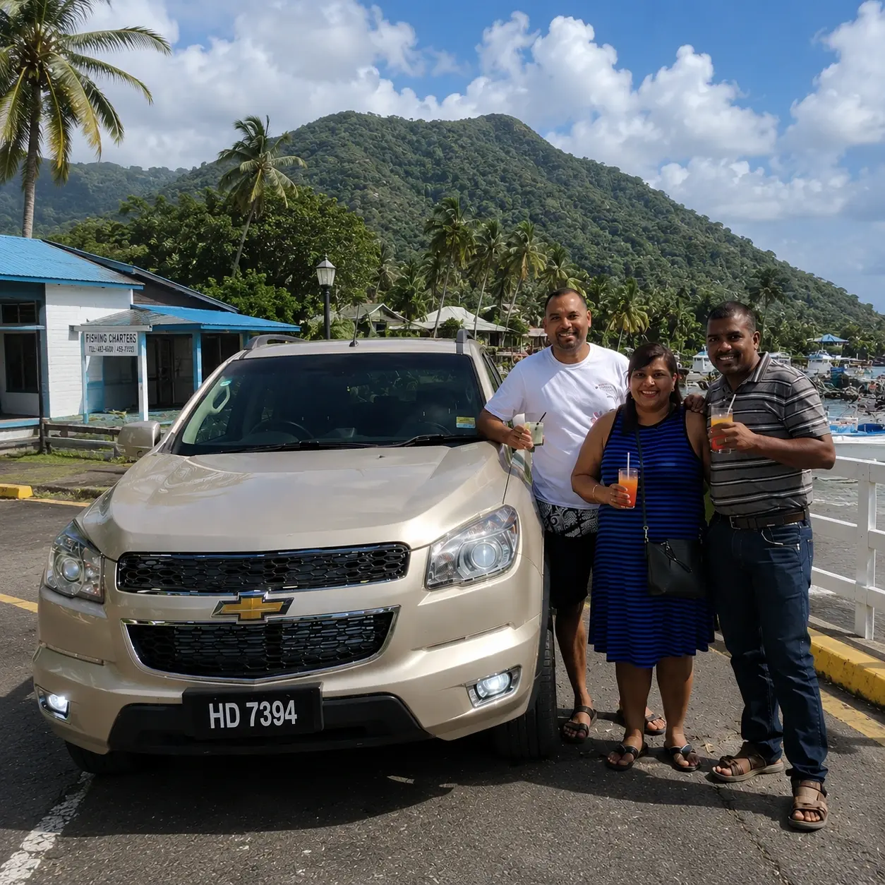 Private transportation St Lucia with local taxi drivers