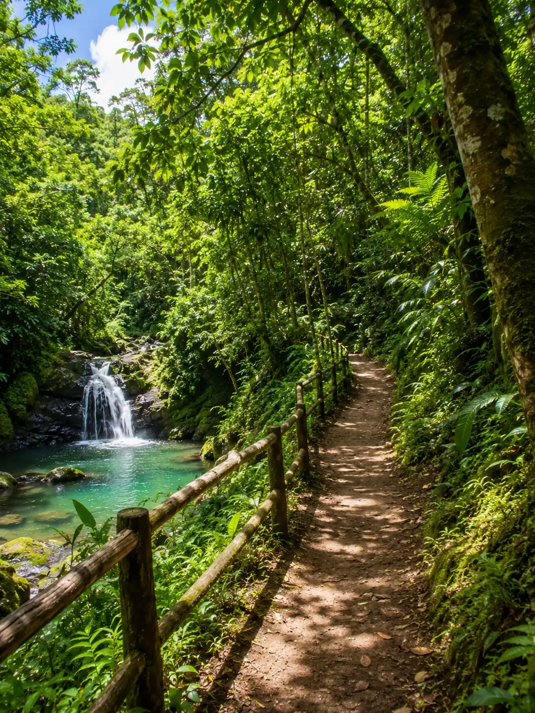 Rainforest sightseeing on private tours St Lucia