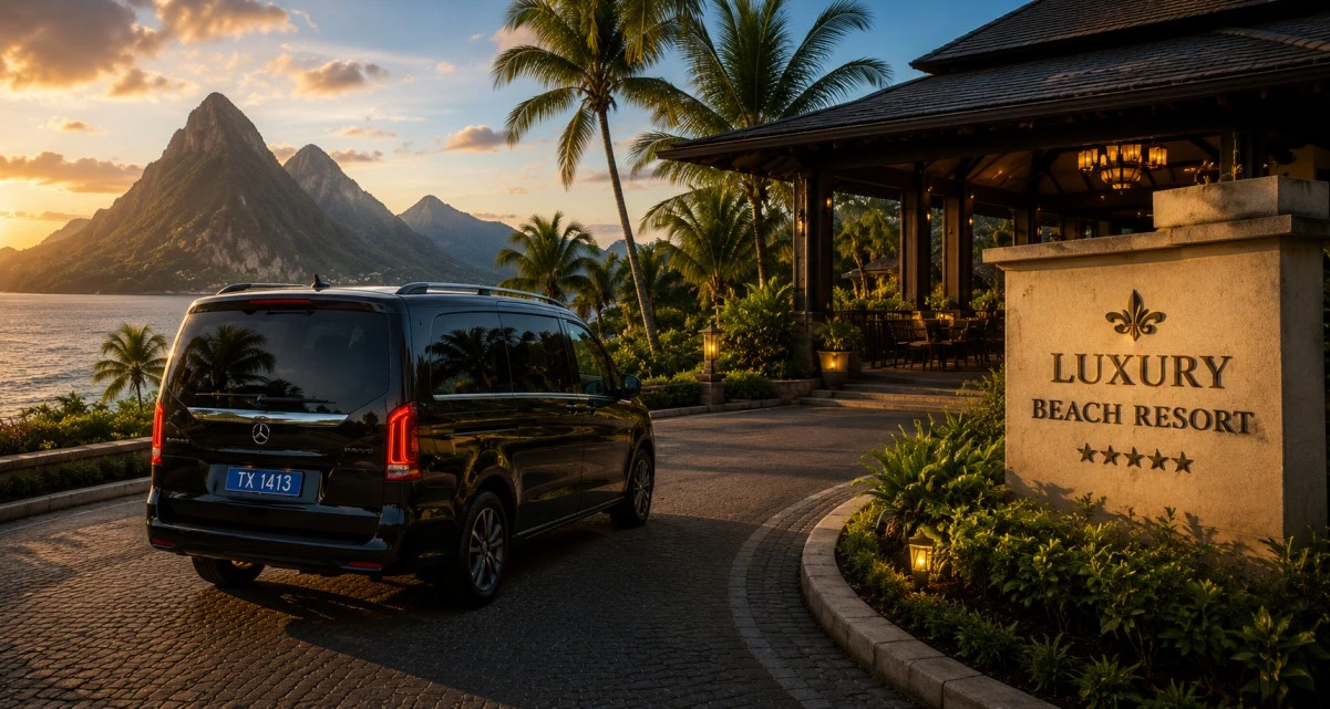 Island-Wide Private Transportation in St. Lucia