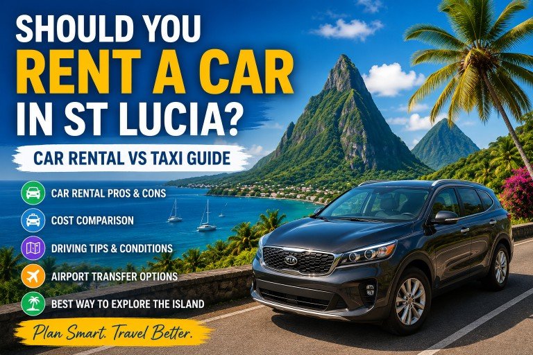 Should I Rent a Car in St Lucia? Car Rental vs Taxi Guide (2026)