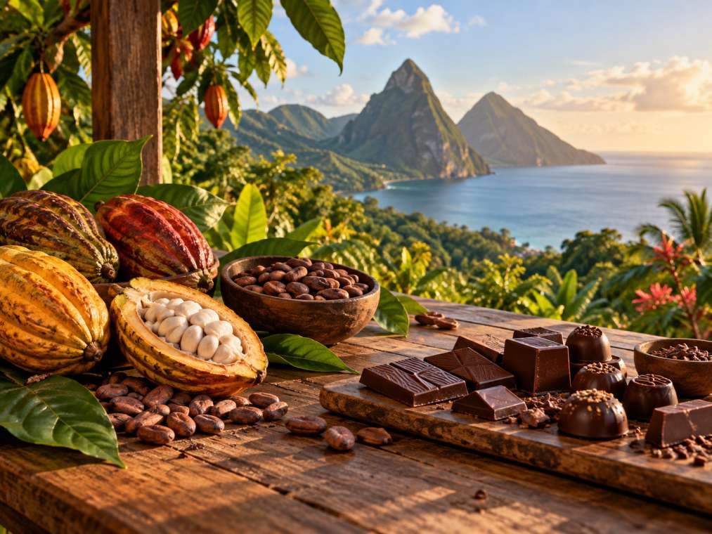 St Lucia chocolate tour cocoa and local island experience